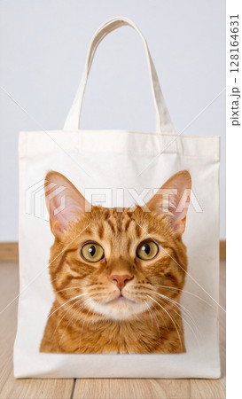 猫のトートバッグ 128164631