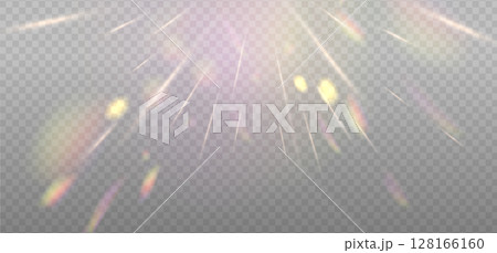 Golden light reflection highlights. Glare from sun, water and glass. Glittering particles for social media backgrounds, product presentations, photo shots. Vector eps10 Golden light reflection highlights. Glare from sun, water and glass. Glittering particles for social media backgrounds, product presentations, photo shots. Vector eps10 128166160