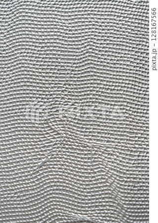 The aluminum silver stripe had a seamless background of a random line pattern, giving it a dynamic and eye-catching appearance. The silver color added to the sleek and modern look. 128167566
