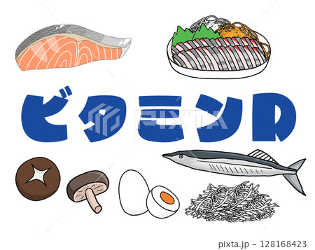 ビタミンDのイメージイラスト（背景なし） 128168423