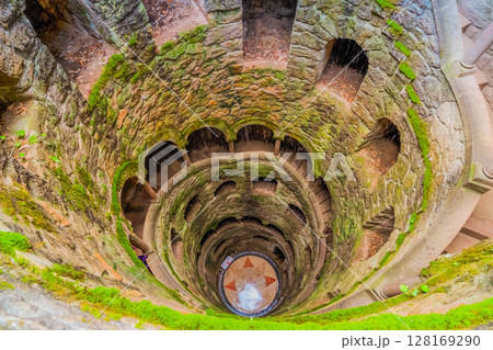 The Initiation well of Quinta da Regaleira in Sintra. 128169290