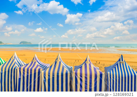 Zarauz, Pais Vasco, Spain 128169321