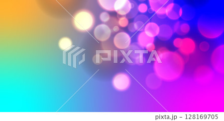 Colorful Abstract Bokeh Light Background Colorful Abstract Bokeh Light Background 128169705