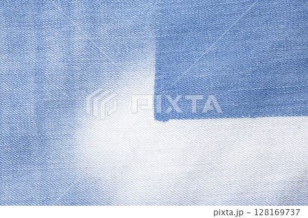 Blue jeans texture background. Denim background. 128169737