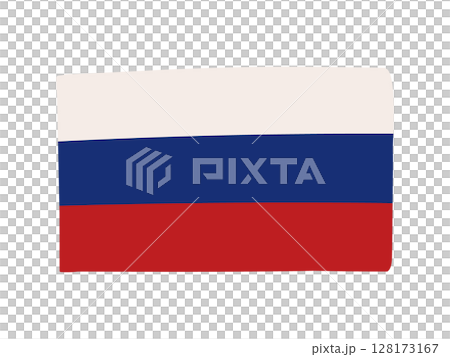 俄羅斯國旗插圖素材 128173167