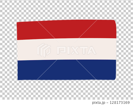 Dutch flag illustration material 128173169