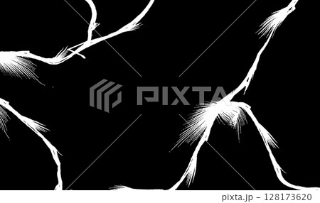 マンガ衝撃線&稲妻+「ガーン!」演出背景 マンガ衝撃線&稲妻+「ガーン!」演出背景 128173620