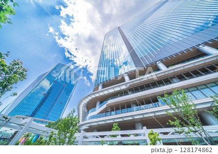 「東京都」高輪ゲートウェイシティの風景 港区 「東京都」高輪ゲートウェイシティの風景 港区 128174862