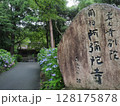 阿弥陀寺の入口。正面に仁王門(山口県防府市) 128175878