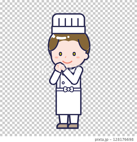 シェフ/ななめ/男性 22 シェフ/ななめ/男性 22 128176698