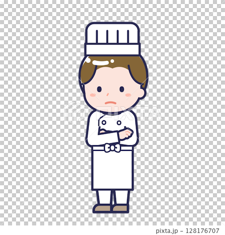 シェフ/ななめ/男性 30 シェフ/ななめ/男性 30 128176707