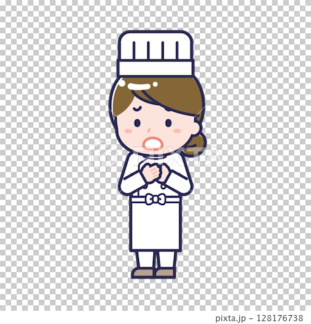 廚師/對角線/女性 29 128176738