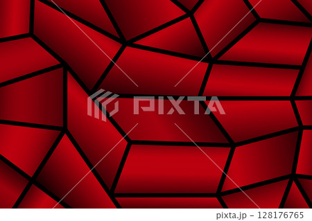 Geometric seamless pattern with color elements. Luxury background. Ornamental wallpaper detail of mosaic. Art Deco invitation greeting Design. Vector illustration 128176765