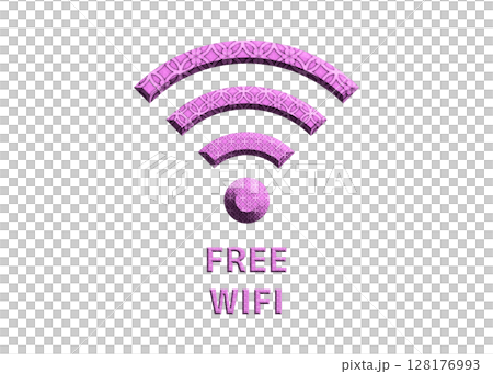 Wi-Fi mark Purple flower free wifi illustration icon pictogram 128176993