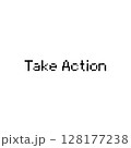 ピクセルフォント-Take Action- 128177238