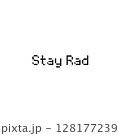 ピクセルフォント-Stay Rad- 128177239