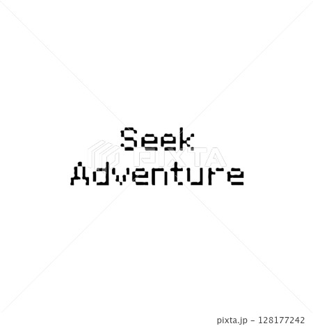 ピクセルフォント-Seek Adventre- 128177242