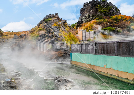 秋田 栗駒山 須川高原温泉 秋田 栗駒山 須川高原温泉 128177495