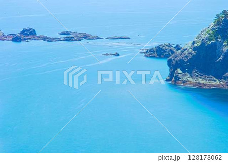 熊の鼻展望台から見た自然美 128178062