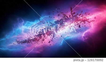 AI Titan Falls in Nebula Core 128178892