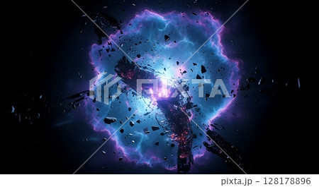 AI Titan Falls in Nebula Core 128178896