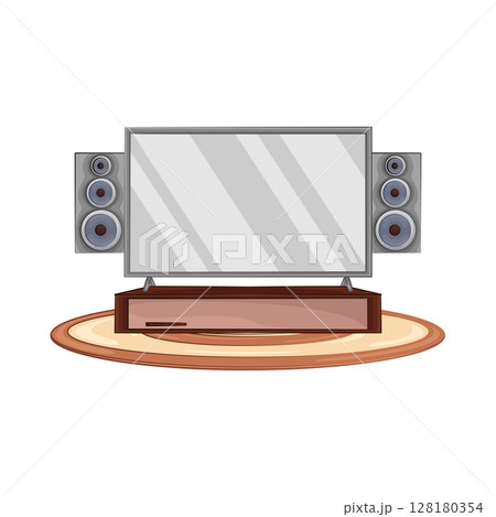 Illustration of Smart Tv Illustration of Smart Tv 128180354