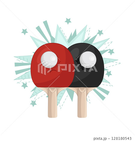 Illustration of Ping pong Illustration of Ping pong 128180543