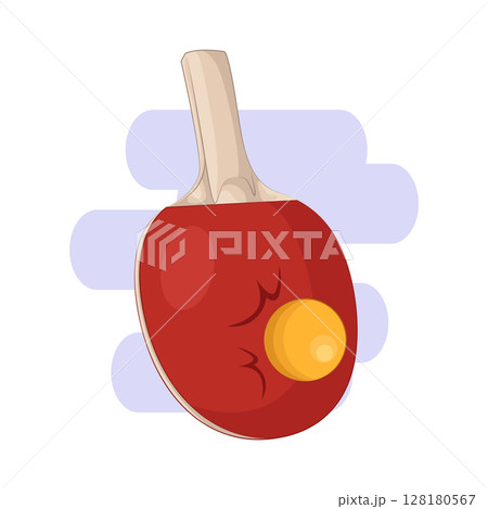 Illustration of Ping pong Illustration of Ping pong 128180567