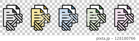 Illustration icon material set: Sports file 312 Illustration icon material set: Sports file 312 128180766