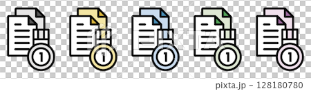 Illustration icon material set: Sports file 326 Illustration icon material set: Sports file 326 128180780