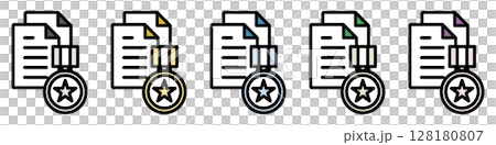 Illustration icon material set: Sports file 352 Illustration icon material set: Sports file 352 128180807