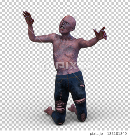 男性ゾンビ 128181840