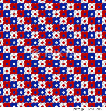 Cute flower background material Tile texture Swatch compatible White Red Blue Cute flower background material Tile texture Swatch compatible White Red Blue 128182080