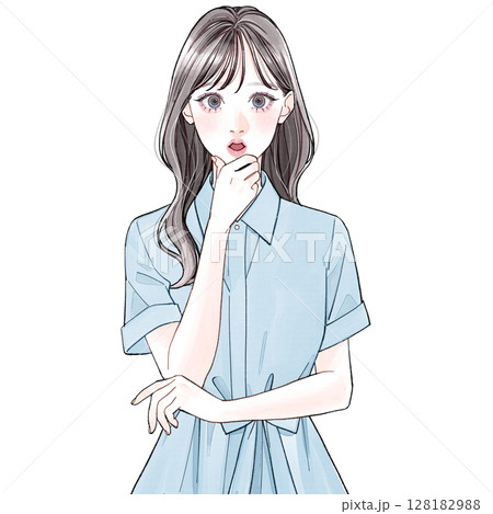 20代女性(清楚系)_なるほど 128182988