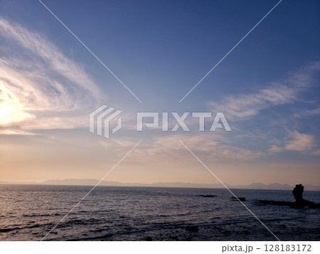 島原半島西海岸　両子岩 128183172