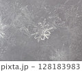 macro snowflake ice crystals present natural 128183983