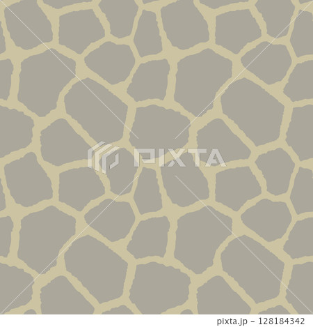 Abstract modern giraffe seamless pattern. Animals trendy background. Colorful decorative vector stock illustration for print, card, postcard, fabric, textile. Modern ornament of stylized skin 128184342