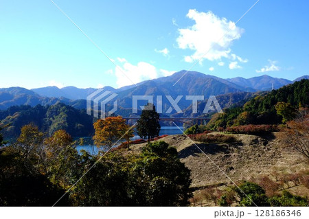 秋の宮ケ瀬湖 【相模原市津久井 11月】 秋の宮ケ瀬湖 【相模原市津久井 11月】 128186346