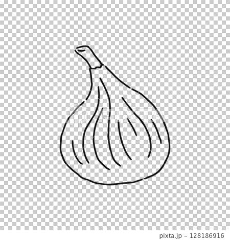 Fig line drawing Fig line drawing 128186916