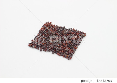 クローズアップ、小松菜の種 クローズアップ、小松菜の種 128187031