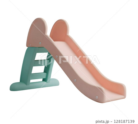 Childrens Slide Minimalist 3D Rendering in a Soft And Smooth Renderer 128187139