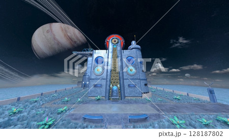 惑星探査基地 128187802