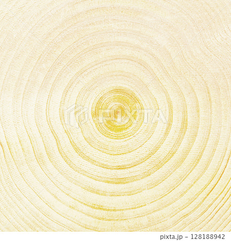 白茶色のきめ細かい木目の年輪が見える板の正方形の背景画像 128188942