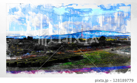 スケッチ風 スケッチ 風景 キレイ 俯瞰 ドローン写真 上空 空 山 空中 浮遊 幻想的 ドローン スケッチ風 スケッチ 風景 キレイ 俯瞰 ドローン写真 上空 空 山 空中 浮遊 幻想的 ドローン 128189779