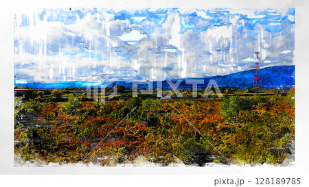 スケッチ風 スケッチ 風景 キレイ 俯瞰 ドローン写真 上空 空 山 空中 浮遊 幻想的 ドローン スケッチ風 スケッチ 風景 キレイ 俯瞰 ドローン写真 上空 空 山 空中 浮遊 幻想的 ドローン 128189785