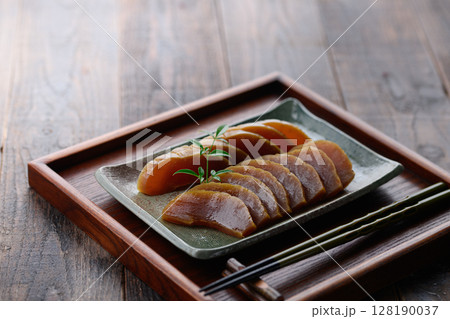 香り高い奈良漬け 酒の肴やご飯のお供に最適 128190037