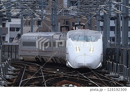 【JR九州】800系1000番台「つばめ」(九州新幹線:熊本駅) 【JR九州】800系1000番台「つばめ」(九州新幹線:熊本駅) 128192300
