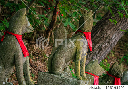青森県 髙山稲荷神社の風景 青森県 髙山稲荷神社の風景 128193402