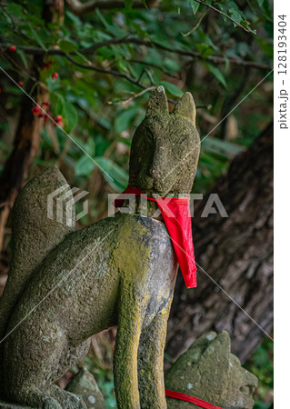 青森県　髙山稲荷神社の風景 128193404