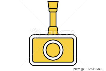 監視カメラ、防犯とホームセキュリティのアイコン 128195808